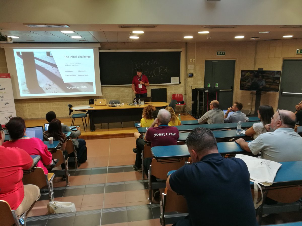 🎯 Alessandro <a href="/canepa/">Alessandro Canepa</a> ci parla della sua esperienza e di come #WordPress è utilissimo all'interno di un grande #business 🖥️

#WCRM