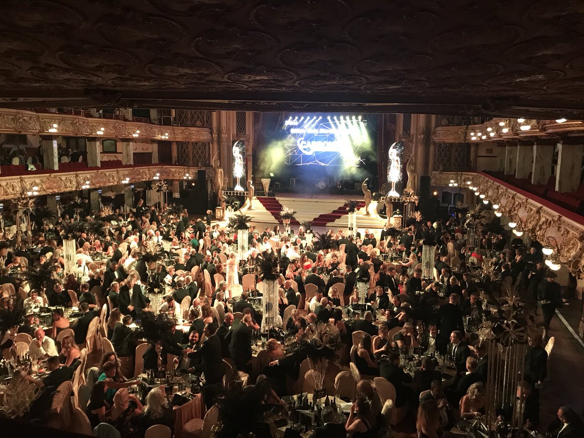 profchrispyke's tweet photo. A fantastic celebration of Lancashire business at the BiBAs 2018. @UCLan @UCLanLSBE @UCLanENTER @BIBAs2018 @YvonneRennison @LH_UCLan @UCLanEntStds @NWLChamber #LSBE https://t.co/1nR7pE2n1s