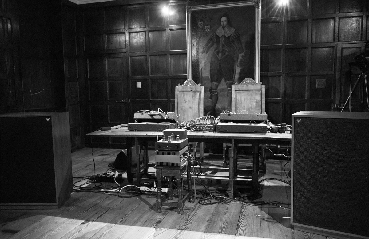 careinthecom's tweet photo. We've been able to maintain a pure analogue signal from our APB desk with the @iconAudioLtd valve amps to the @KlipschAudio Heritage Cornwall III speakers supplied courtesy of @Audio_Gold https://t.co/sIayvoYeYJ