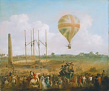 18thCand19thC's tweet image. #OnThisDay 15Sep1784 #Balloon release for daredevil aeronaut, Vincenzo #Lunardi and George Biggin who decided to demonstrate a hydrogen balloon flight at Artillery Ground of Honourable Artillery Company in London. ow.ly/Zr9F30lJvA7 #18thcentury