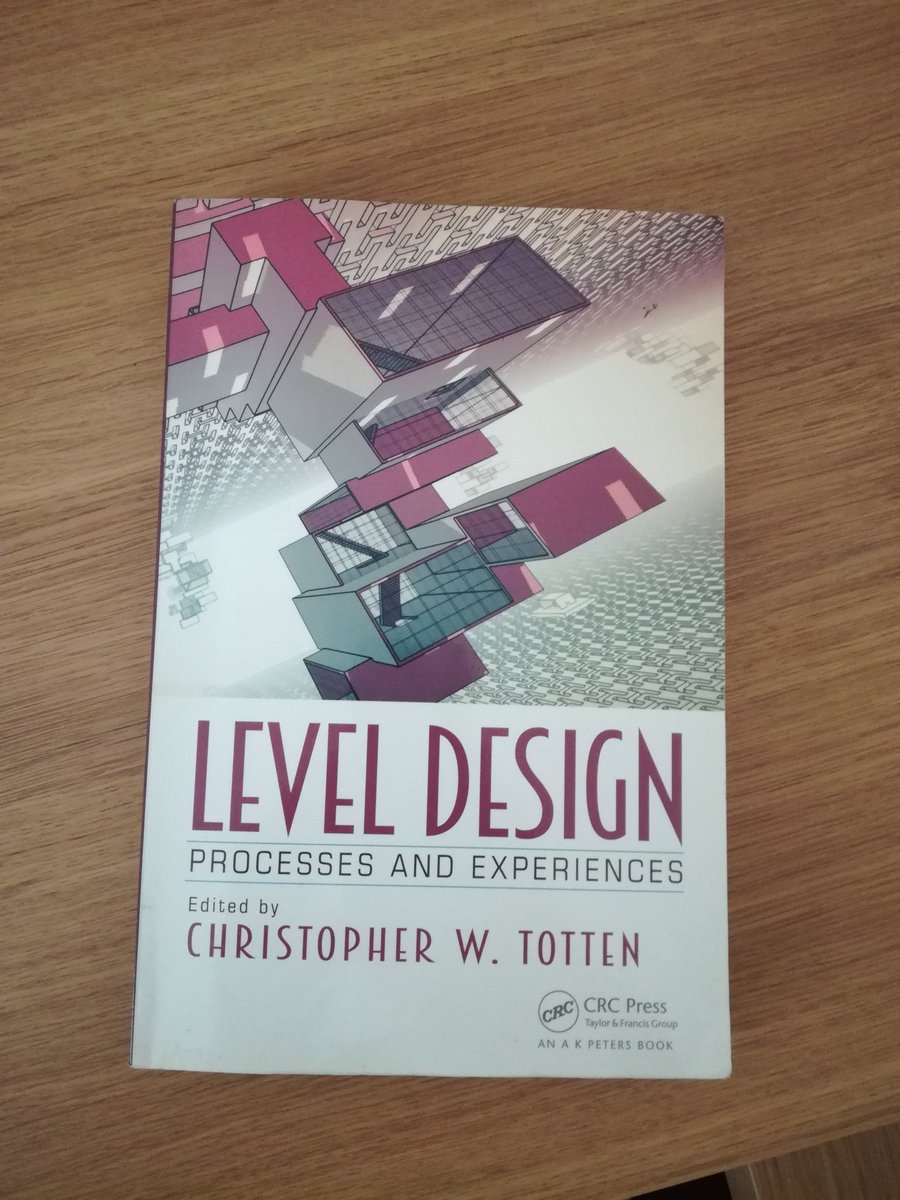 AskMattBoyle's tweet photo. Finally got my own copy of this exciting #leveldesign book! Level Design: Processes and Experiences. https://t.co/mfPRfJhKeB