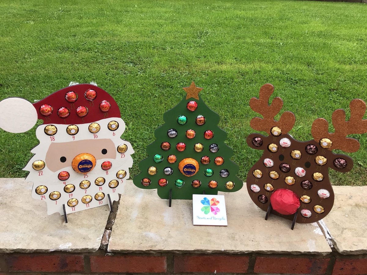 We love our new advent calendars #nearlychristmas #advent #feelingexcited #handmade