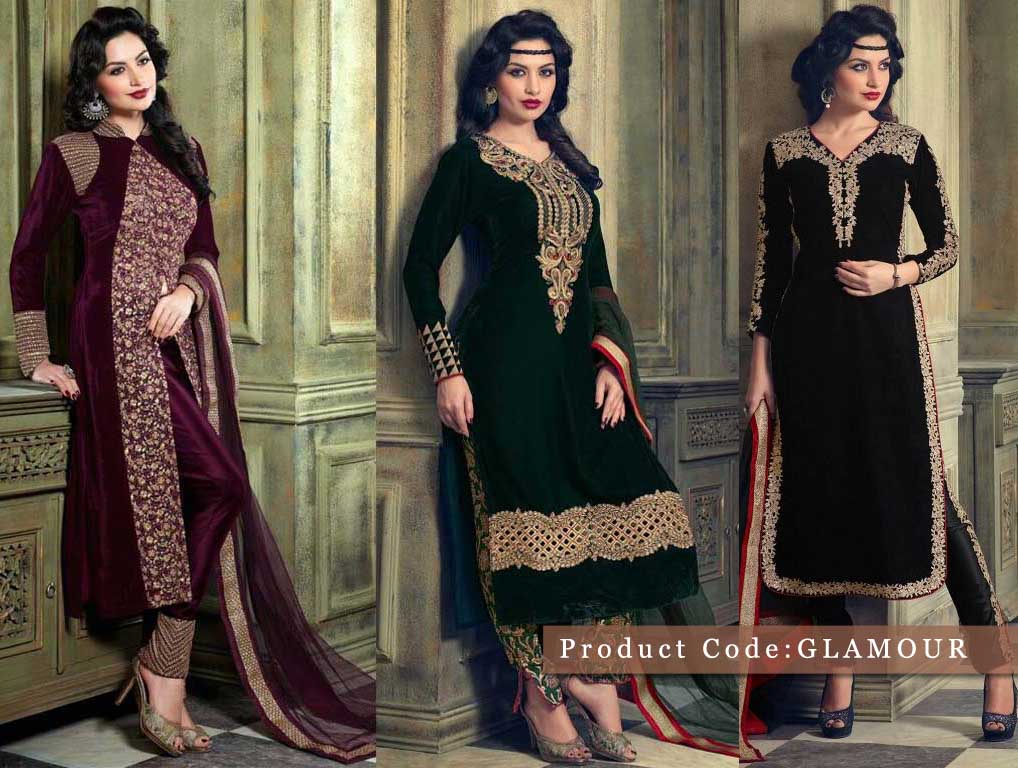 velvet designer dresses 2018