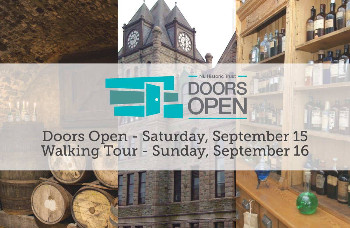 It's Doors Open day! Visit the sites today, and join us for a walking tour tomorrow!  Map, hours, and full details: historictrust.ca/doorsopen
