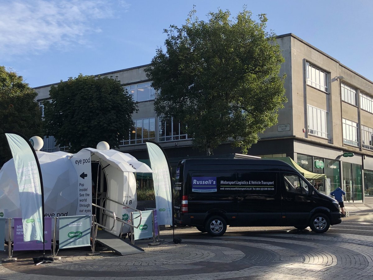 Brilliant to be working the RNIB Team and the EyePod today here in my home city, beautiful Plymouth! Answering lots of questions about Eye Health and the importance of regular eye tests in detecting many eye conditions early
<a href="/Specsavers/">Specsavers</a> <a href="/RNIB/">RNIB</a> <a href="/Plymouth_Live/">Plymouth Live</a> #TransformingEyeHealth