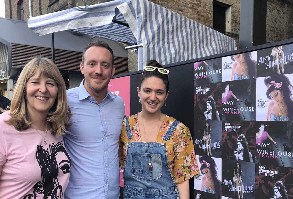 AmysFoundation's tweet photo. Fantastic vibe @CamdenMarket today, celebrating ‘A Day for Amy’ with AWF crew #AmyWinehouse #AWFis7 https://t.co/ZSyaie9BOT
