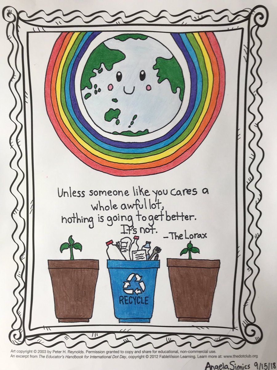 ASimics's tweet image. Happy International Dot Day!!! #DotDay #DotDay2018 @EasternEdClub #TeacherCandidate  @SussingOutBooks @Candlewick @PeterHReynolds @xxnicoleooxx