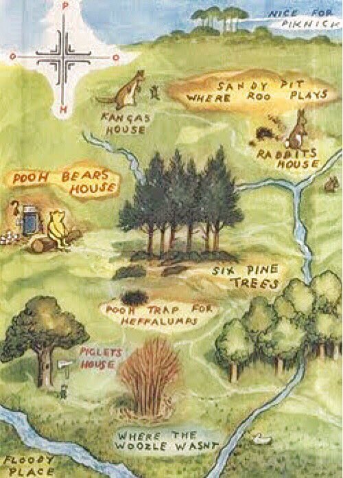 The Hundred Acre Wood by tallchaitealatte on DeviantArt  Hundred acre woods  Winnie the pooh drawing Winnie the pooh