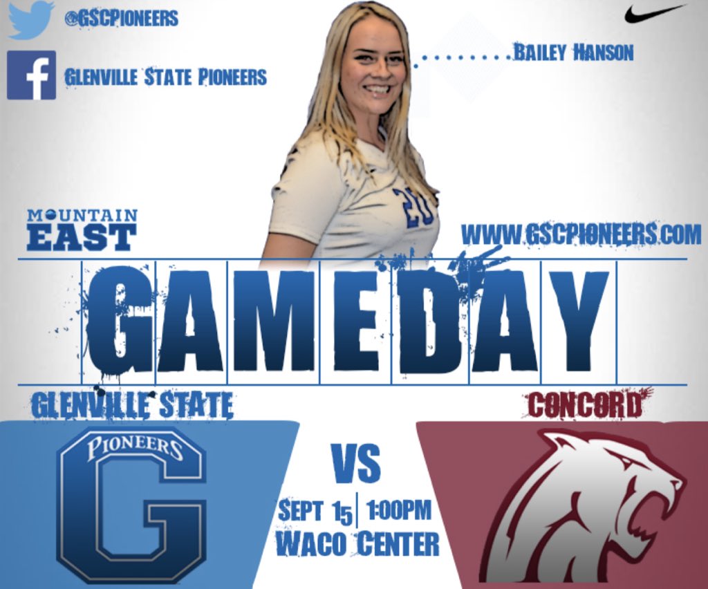 GSUpioneers's tweet photo. 🔵🏐GAMEDAY!⚪️🏐
📍Glenville, WV - Waco Center
🆚@cumountainlions 
🕑1PM
🖥: https://t.co/G75VRrpRza
📈: https://t.co/OetB7AcuhG https://t.co/H4h9mtrliq