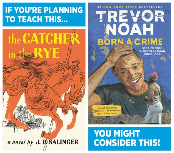 Booksource's tweet image. Rethinking the Literary Canon for Today’s Learners: buff.ly/2x9uB5H by @thebigseablog.