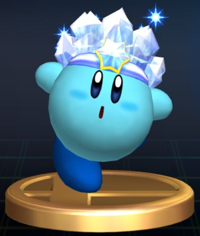 Uzivatel Kirby Star Facts Na Twitteru Ice Kirby S Trophy In Super Smash Bros Brawl Seemingly Doesn T Draw From The Latest Game At The Time Kirby Squeak Squad Instead Resembling Closer To The - kirby squeak brawl stars