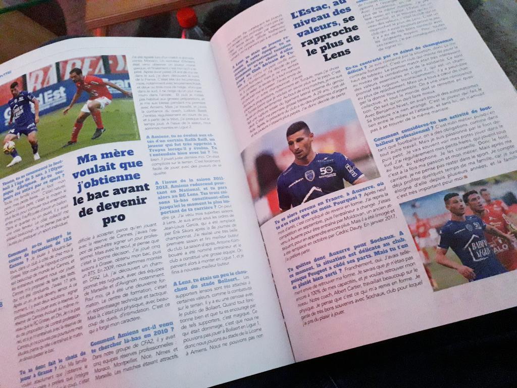 EloBourgeoisat's tweet photo. A la découverte de @YoannTouzghar7 ...
Interview très intéressante 😀 #EstacMag @estac_officiel https://t.co/ix4pKeq3xy