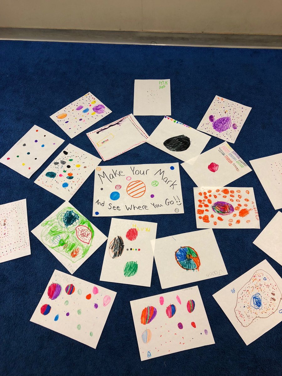 MrsLee000's tweet photo. Celebrating courage and creativity with my grade 1’s 😊#InternationalDotDay2018 ⁦@rjlee_ps⁩ https://t.co/AK4iNGgEuR
