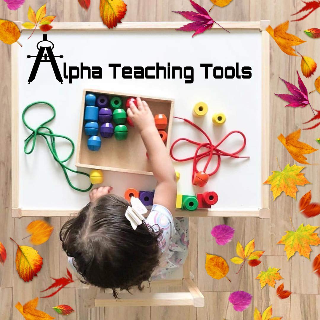 Alpha Teaching Tools on Twitter "Saturday stringing! Beads, beads