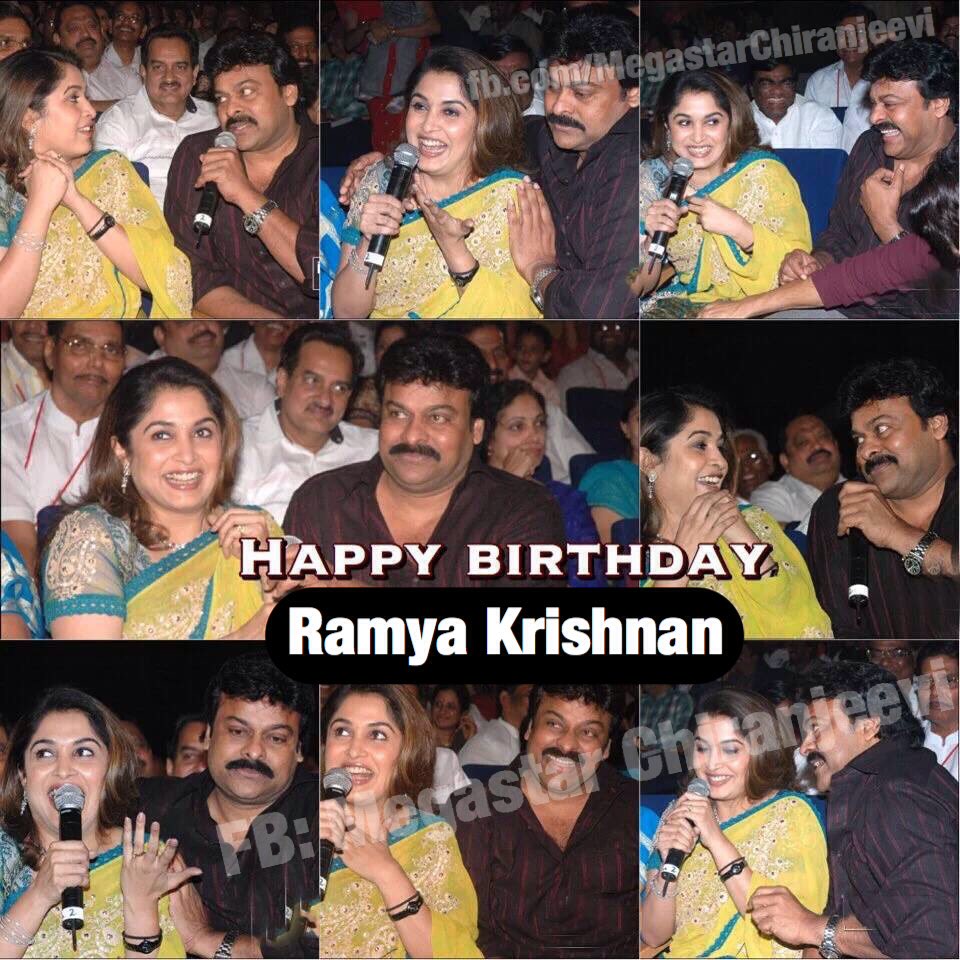 Happy Birthday Ramya Krishnan Garu. 