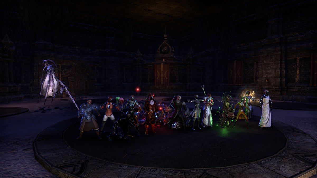 Been running a team with <a href="/TBC_Guild_ESO/">The Breakfast Club guild</a> for a bit working on a vMoL clear, and we finally killed that winged bastard today! <a href="/LuckyDuck_15/">Ducky</a>'s first clear and my first as a tank. <a href="/thefinninator/">Finn</a> #FuFinn <3 <a href="/TESOnline/">The Elder Scrolls Online</a> #ESO