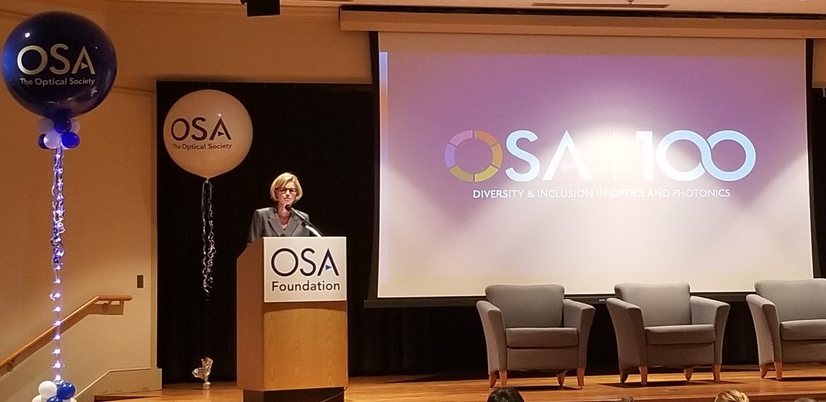 <a href="/OpticalSociety/">The Optical Society now Optica</a> CEO <a href="/elizrogan/">Elizabeth Rogan</a> announces the winners of the first #Diversity and #inclusion award. osa.org/en-us/get_invo…