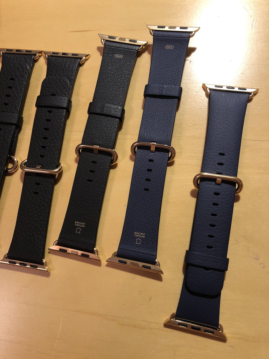 apple watch series 4 gold with different bands