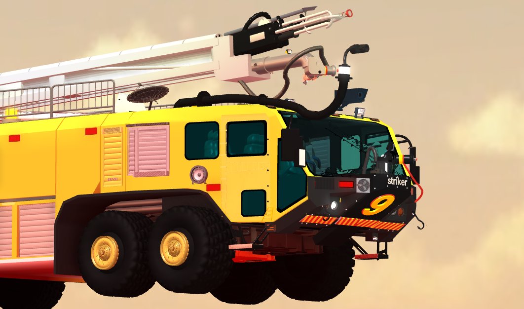 Cioviz On Twitter Oshkosh Striker 4500 Spear Water Gun Roblox Robloxdev - roblox truck mesh