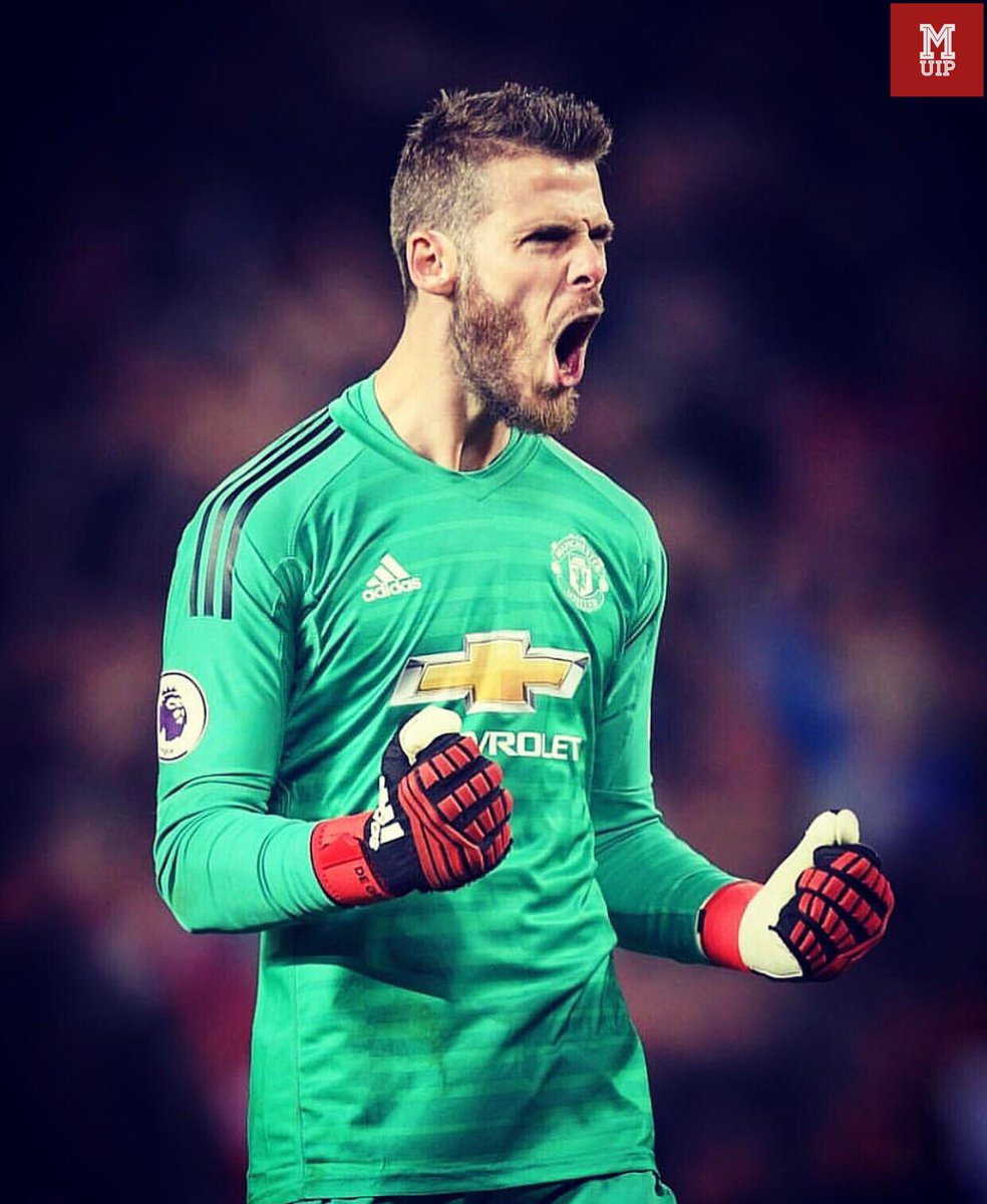 ManUtdInPidgin's tweet photo. Retweet if you believe say David de Gea na the best goalkeeper wey dey this World! 
#mufc https://t.co/Vd4wA60uUH