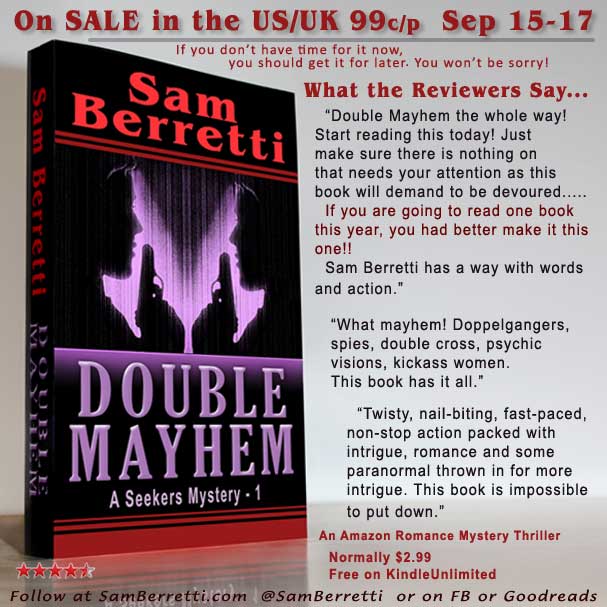 SamBerretti's tweet photo. #WeekendReads :: #OnSaleNow - in US & UK #99cents/p !!
Doris- she's real, a survivor in a crazy world of mobsters, spies
& a psychic child.
She's smart, dangerous, & trapped in a bizarre reality. #BookadayUK #Mysteries #Thrillers
Sample>>https://t.co/BET5IU13gU https://t.co/yHpZ00YbNV