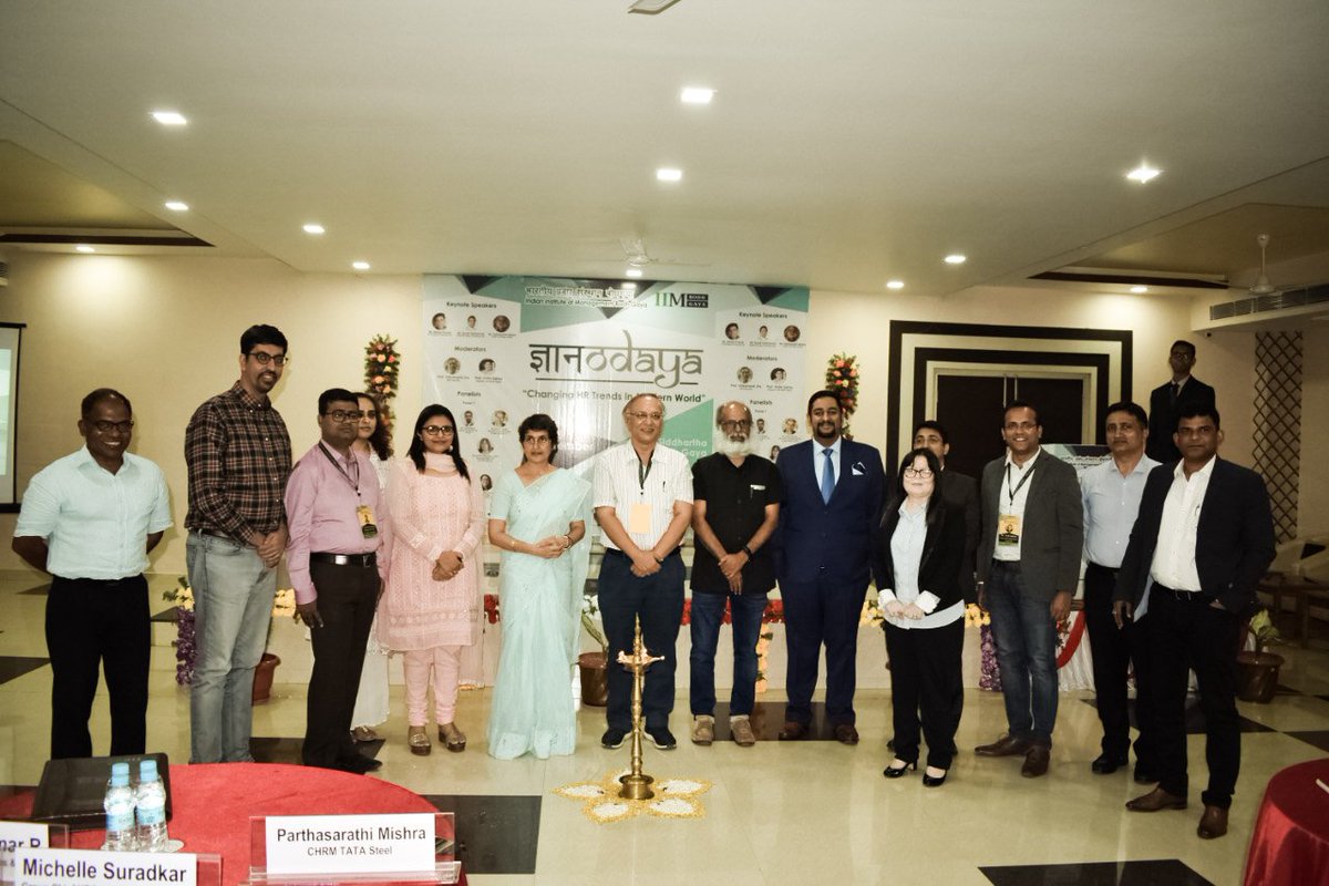 IIMBodhGaya's tweet photo. Delegates in one frame, captured in a moment.
#Gyanodaya
#HRConclave
#IIMBodhGaya
#TheEnlighteningIIM https://t.co/sAYunigYLF