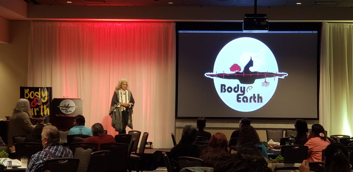 bodyandearth18's tweet image. Good morning! Our final day begins with Judge Abby Abinanti. #bodyandearth18 #nativewellness