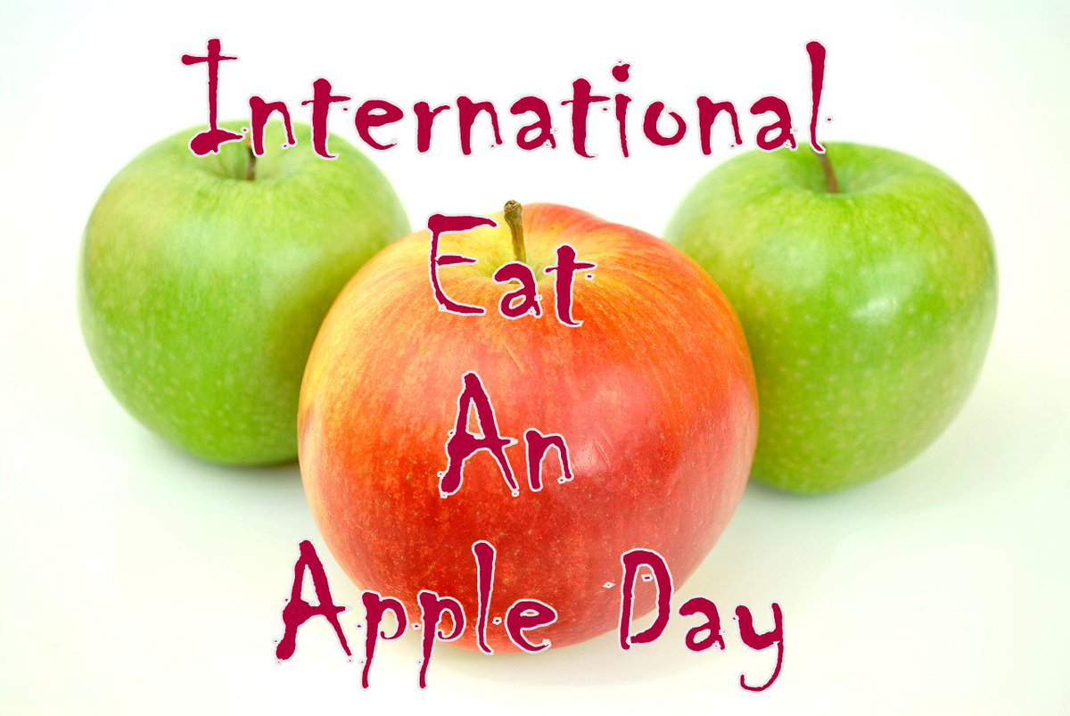 ScarFaceRedeem's tweet photo. #InternationalEatAnAppleDay #EatAnAppleDay - third Saturday in September https://t.co/z6KGqYGbDt