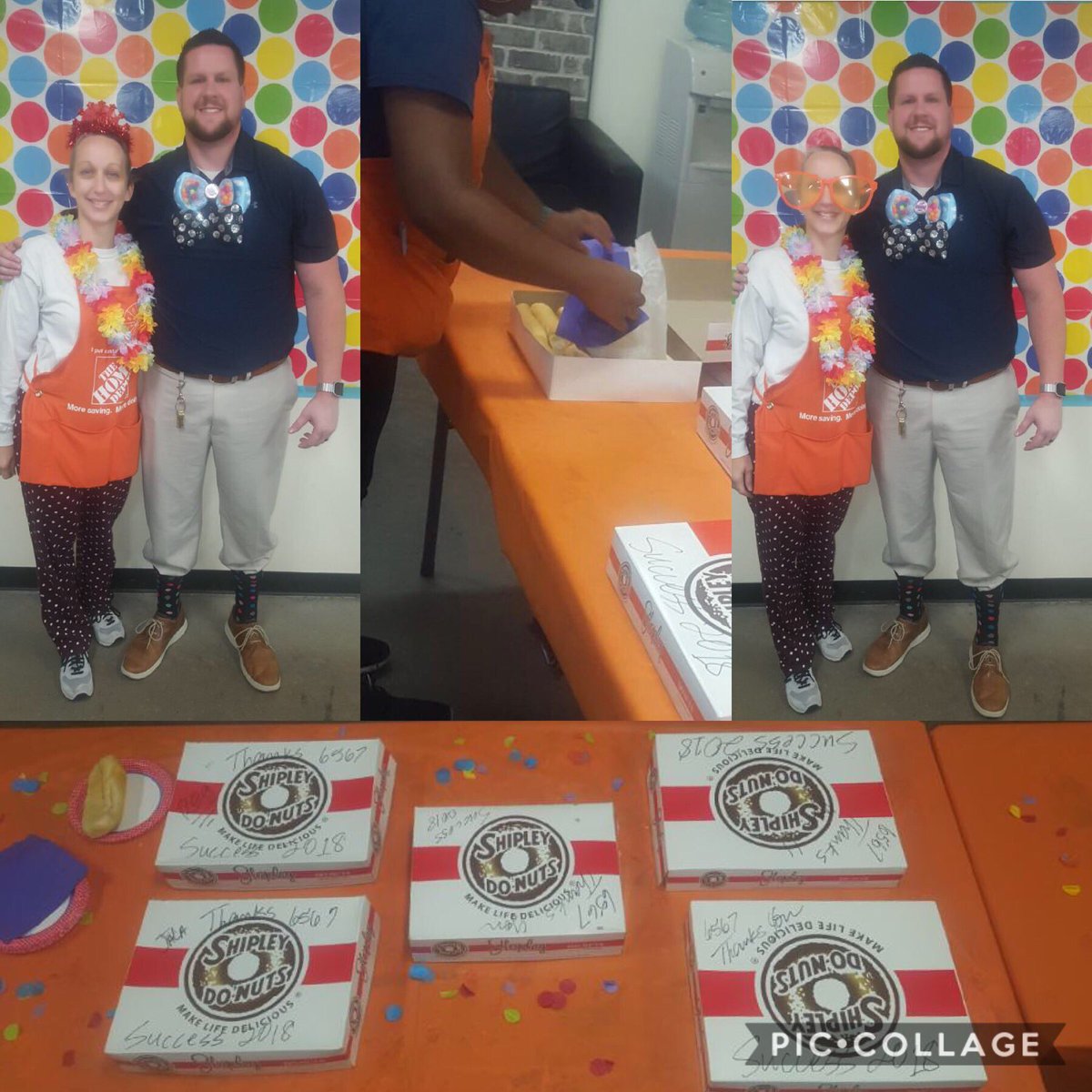 silverlakedepot's tweet photo. Getting Day Two Of Success Sharing Fun going Polka Dot Day and Kolaches @JillEkstrom02 @bliczwek @dontamcam #SuccessSharingFun2018 https://t.co/4zYxYjZfFa