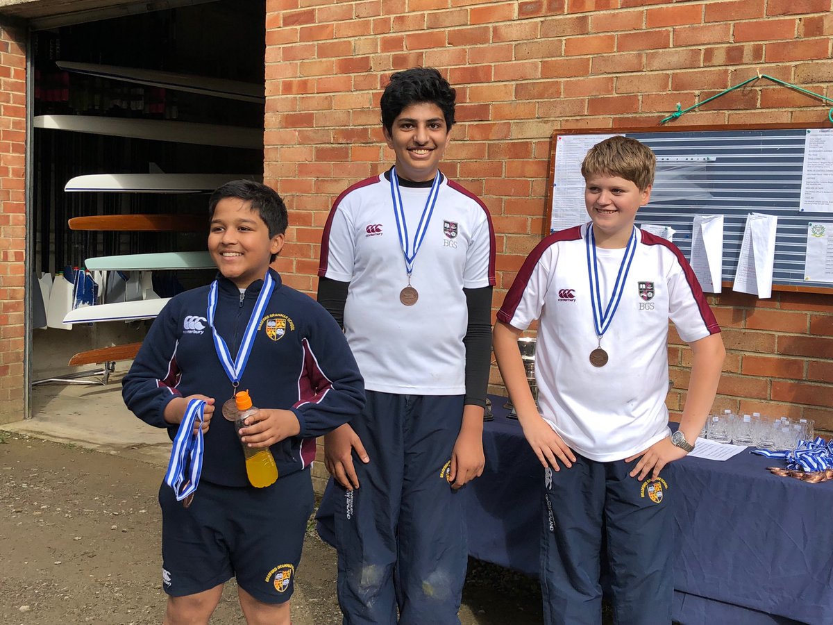 3 of the winning j15 quad at Bradford regatta! Second success of the day!!