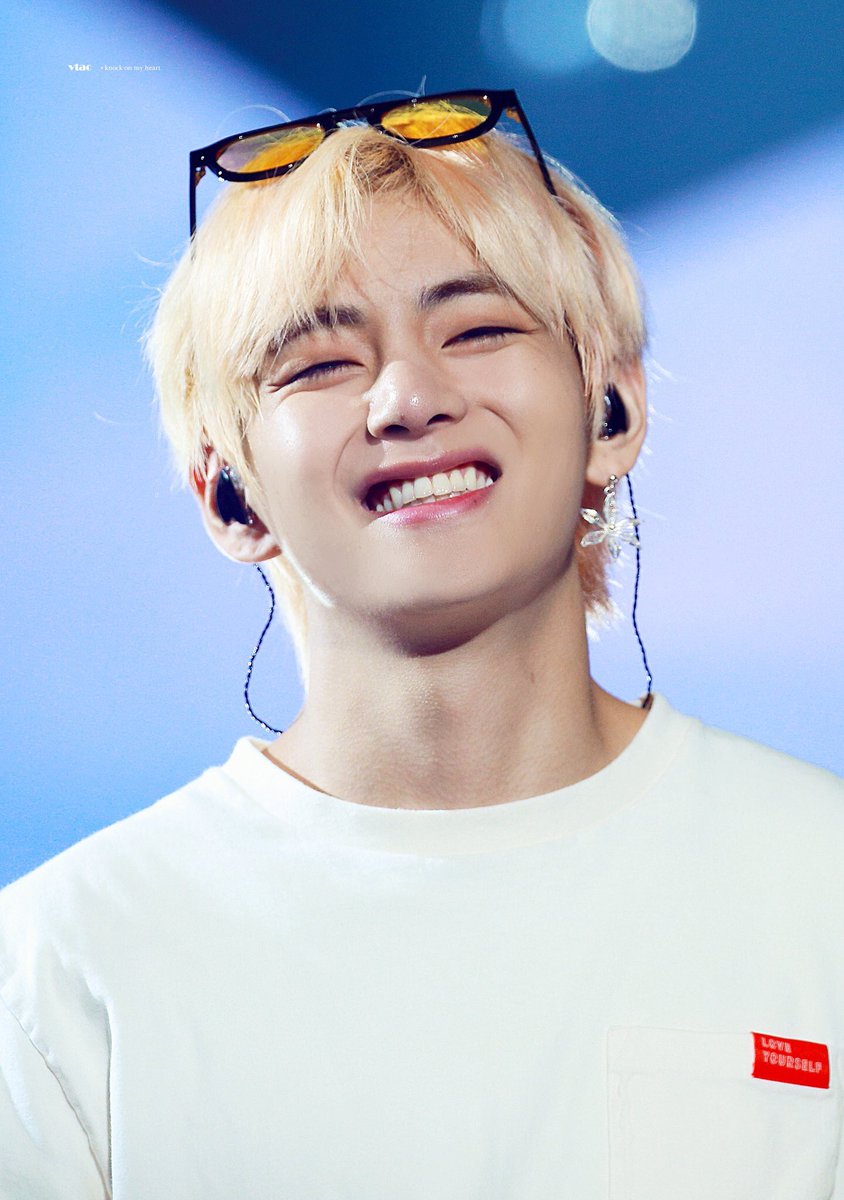 Image result for v bts smiling