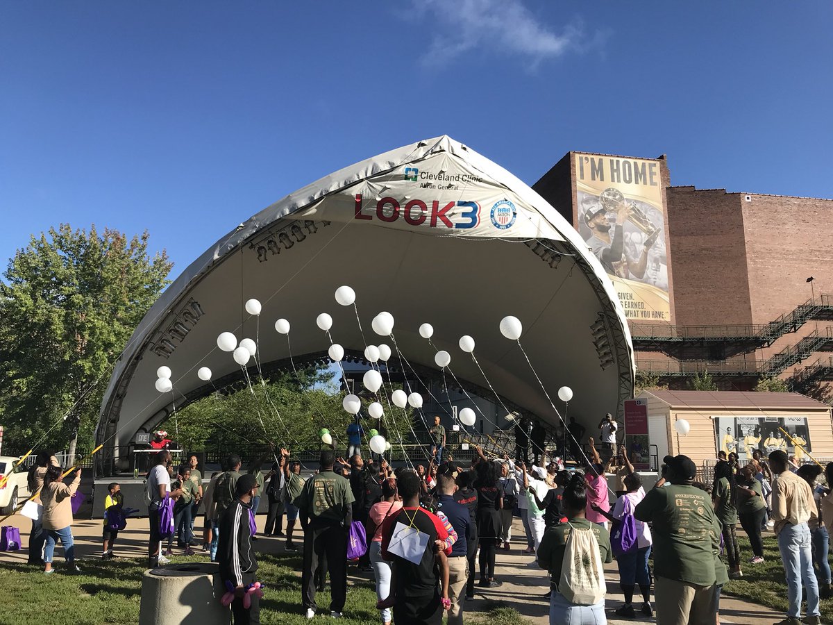 ACHShowersCtr's tweet photo. The 15th Annual Mychal Clayton Sickle Cell Awareness Walk was a huge success! 

Special shout out to LaTonya for organizing this with the rest of the Sickle Cell team Dr. Bodas, Lauren, Joe, JD (and some other Showers Family Center Team) doing their part as well in Lock 3! 🎗 https://t.co/4NaaMEJtfv