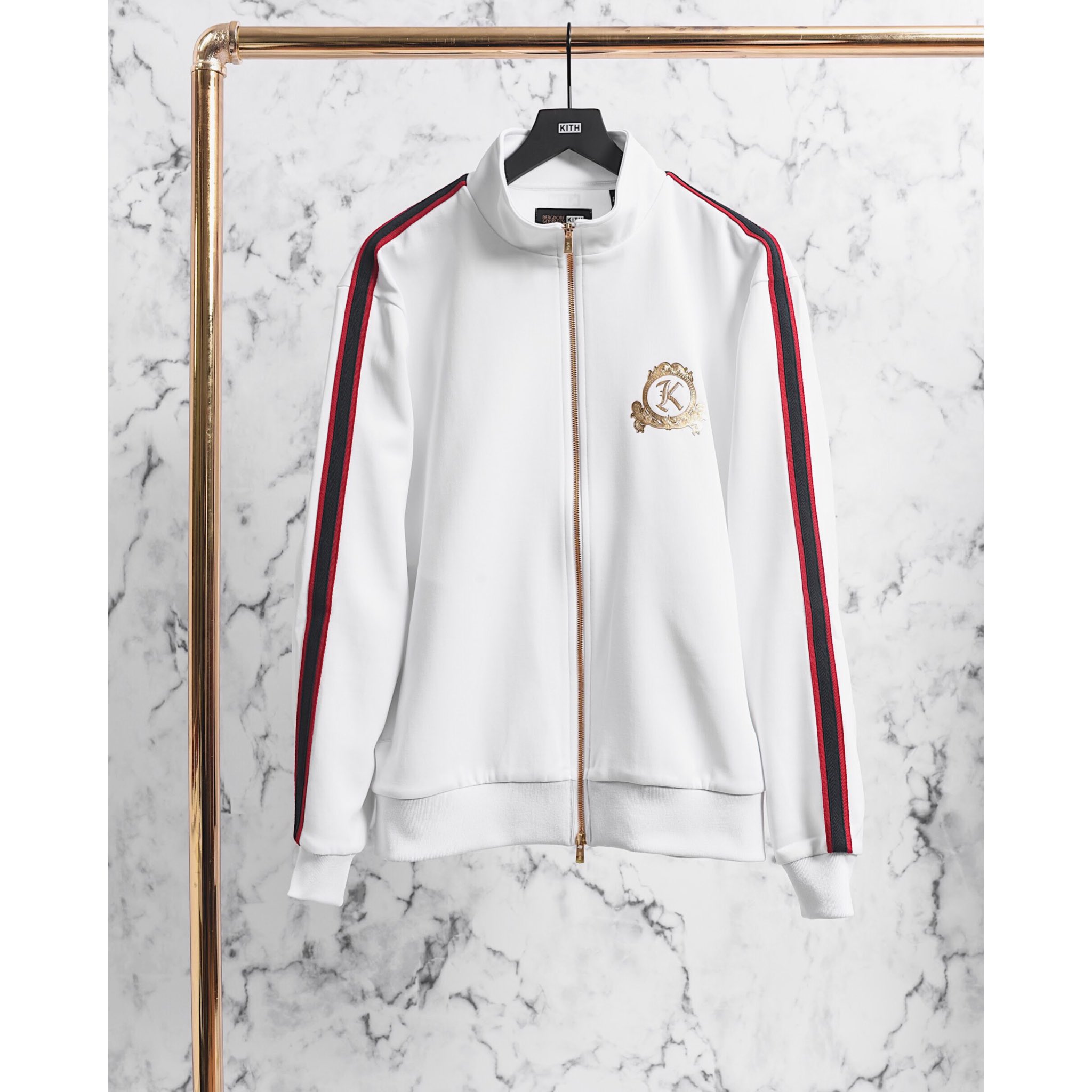 16666.5円激安販売 オンライン 公式の店舗 kith Bergdorf track jacket