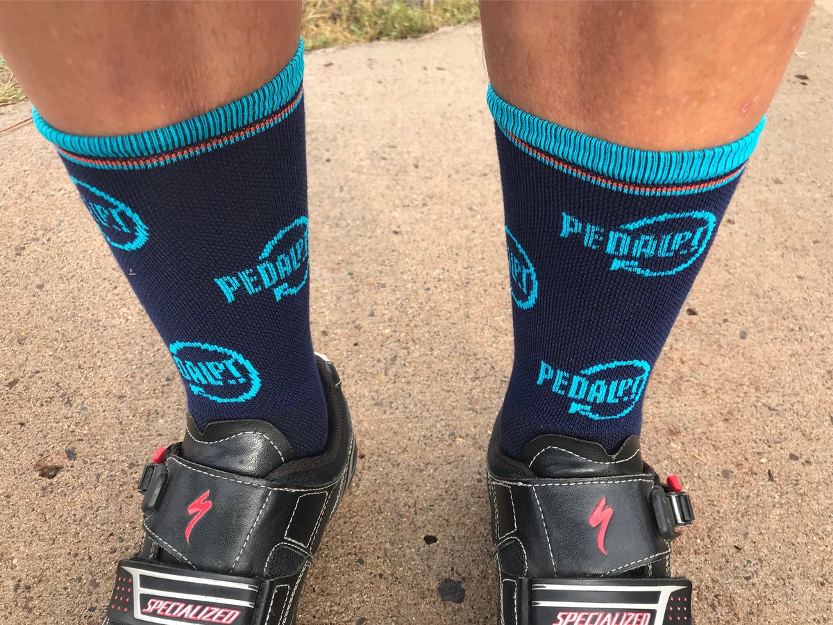 pedalpt's tweet image. Huge thanks to @ntseffos for reppin’ our socks as he gets ready to rip at the @cheqfattire this morning in Northern Wisconsin! 🙌🏻🚴🏻🔥🔥 #sockdoping