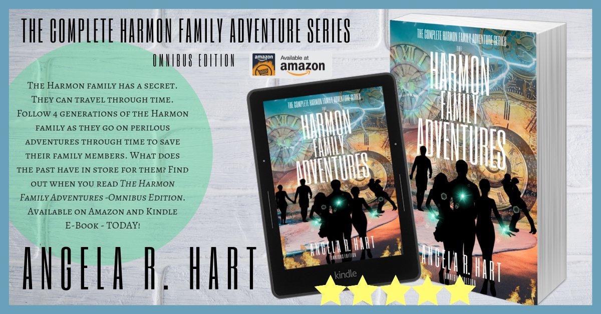 Everyone check out The Harmon Family Adventures - Omnibus Edition! #amazon #KindleUnlimited #kindle #books #BookBoost #BookSeries #omnibusedition #omnibus #timetravel #timetraveladventure #timetravelromance #familyadventure #adventureseries #adventurebooks #adventure