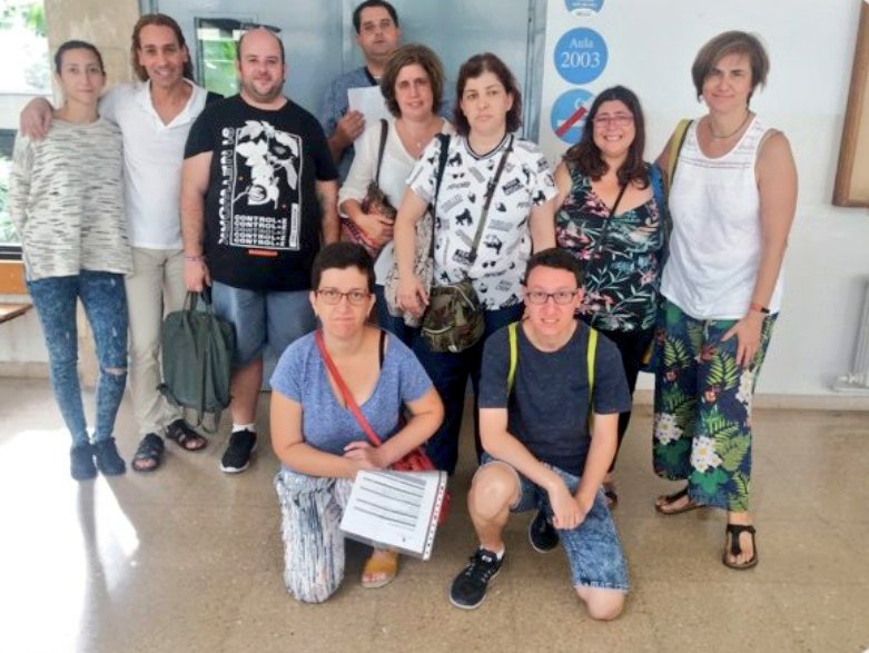 FundacioMaresme's tweet photo. 9 persones del Servei de Formació i d'Inserció i del Centre Especial de Treball CEO del Maresme s'han examinat avui de les proves selectives per treballar a l'Agència Tributària. Enhorabona i molta sort a tots! #inclusió #personesambDiscapacitat #josoccomtu #fundaciómaresme https://t.co/ubwZ9zHQkz