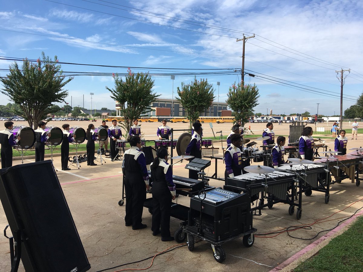 EvermanBand's tweet photo. Drumline warming up for the HEB Drumline Competition. Good luck today. https://t.co/setk90LD5P