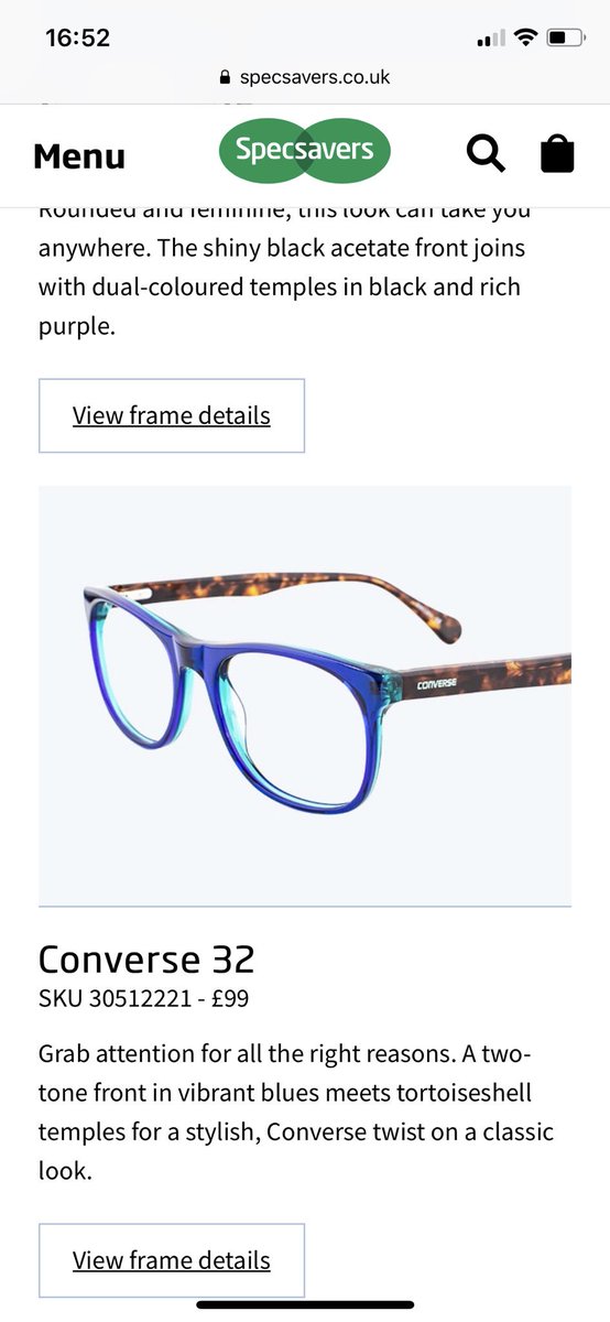 converse 32 glasses