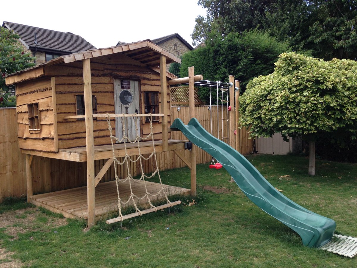 Secretshedco's tweet photo. Cabin and play area I did recently. https://t.co/4ZGxXVcbla
