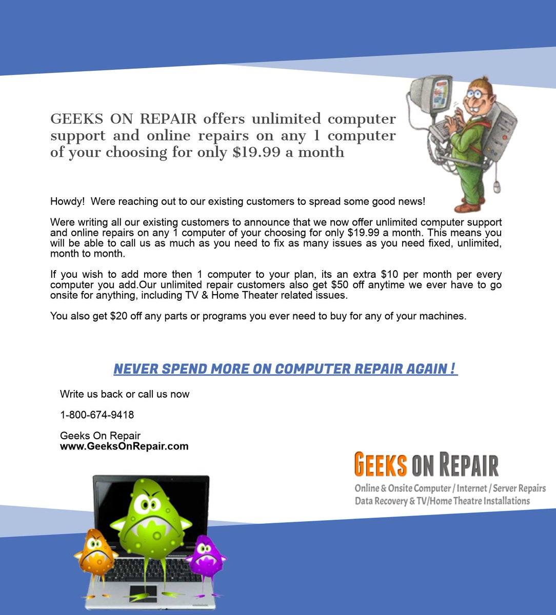 geeksonrepair's tweet image. #LocalComputerRepair #BusinessComputerRepair