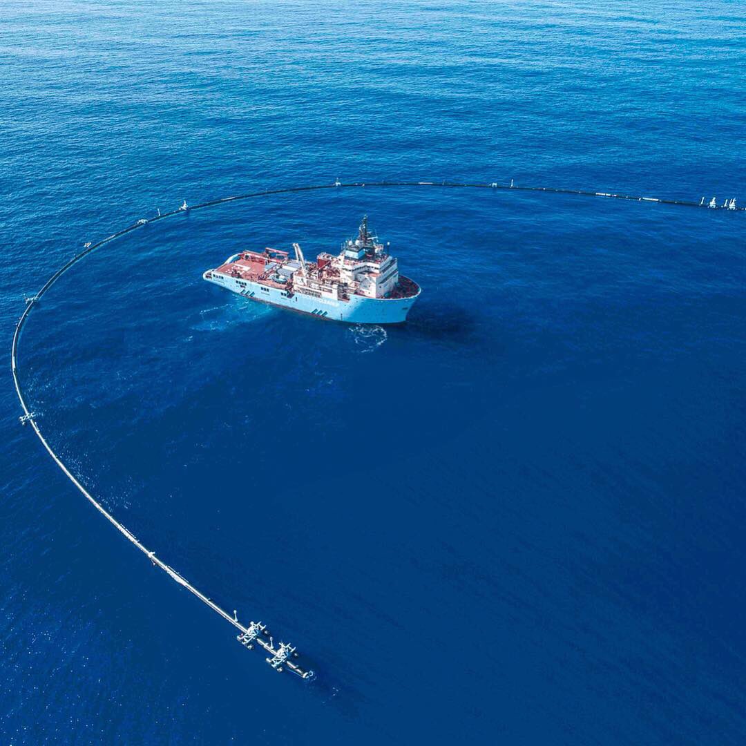 OpenBlueCobia's tweet image. @TheOceanCleanup using technology to #beatplasticpollution!
Congrats on the launch of #System001 today! 
“Clear blue skies and calm waters, perfect conditions to perform the first installation of System 001 at the test site. The Pacific Trial phase has begun!”
...
#oceancleanup