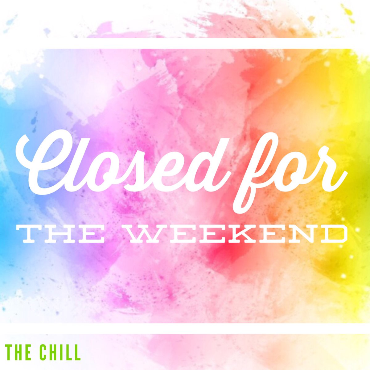 Be safe everyone. We will reopen Monday weather permitting #thechill #downtownsalisbury #allnatural #hurricaneflorence