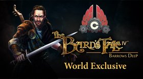 inXile's tweet image. The Tale Begins Again! Join @CohhCarnage on @Twitch for a World Premiere look at the #BardsTale4 release build this Monday from 8am-10am EST! 

twitch.tv/cohhcarnage