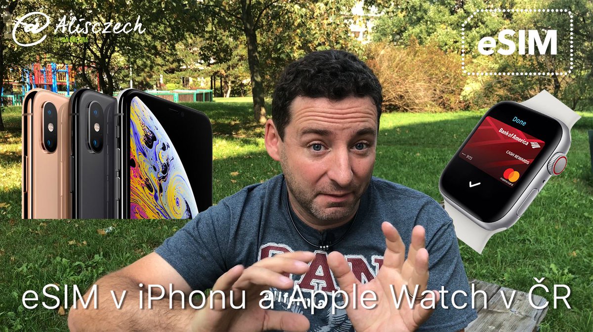 Jak je to s #eSIM v ČR? Budou fungovat eSIM nových iPhonů Xs a Xr? A co Apple Watch 4 s podporou LTE koupené mimo ČR? Všechno jsem se to pokusil shrnout ve svém novém videu. A ano, objednal jsem si AW4 s LTE. Chcete vědět proč? alisczech.cz/2018/09/15/jak…
