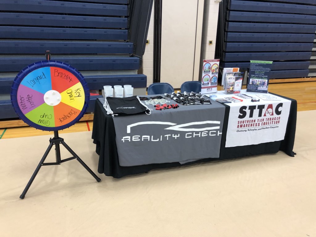 Sam_STTAC's tweet image. Here at Steuben County Strong Kids, Safe Kids with @Michelle_STTAC!  #SeenEnoughTobacco