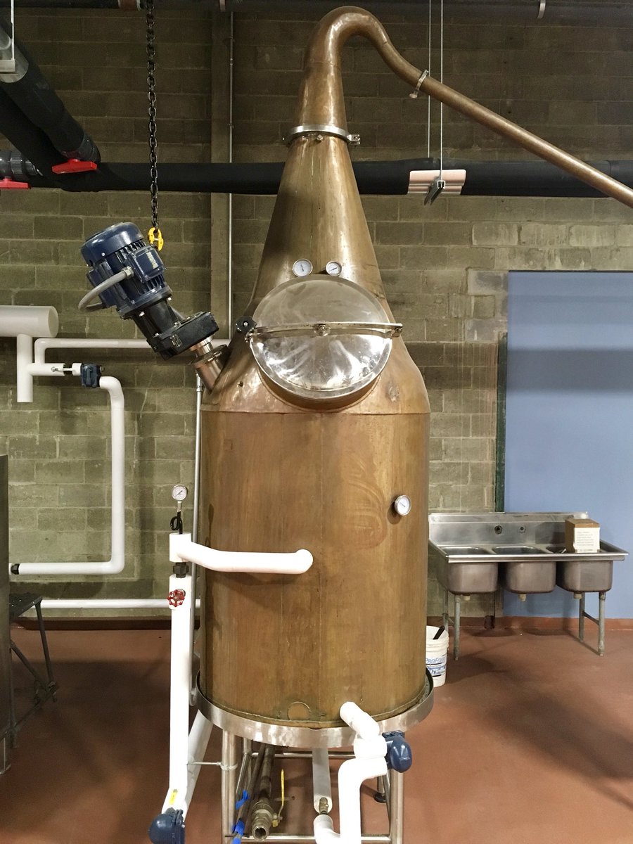 At the grand opening of The Baltimore Spirits Company’s new distillery. Folks are turning out to get the third release of Epoch Rye!