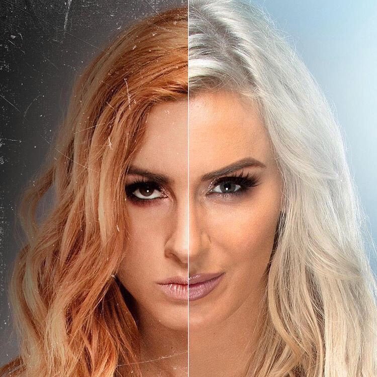 SportLiveEvents's tweet photo. Tomorrow, the score is settled.

Who walks out of #HIAC as your Champion, @MsCharlotteWWE or @BeckyLynchWWE? https://t.co/TTAScnR7I3