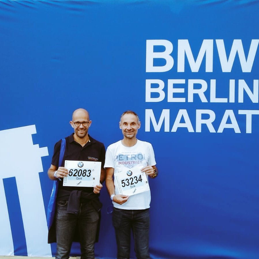 Morgen geht es los #berlin42 #berlinmarathon2018