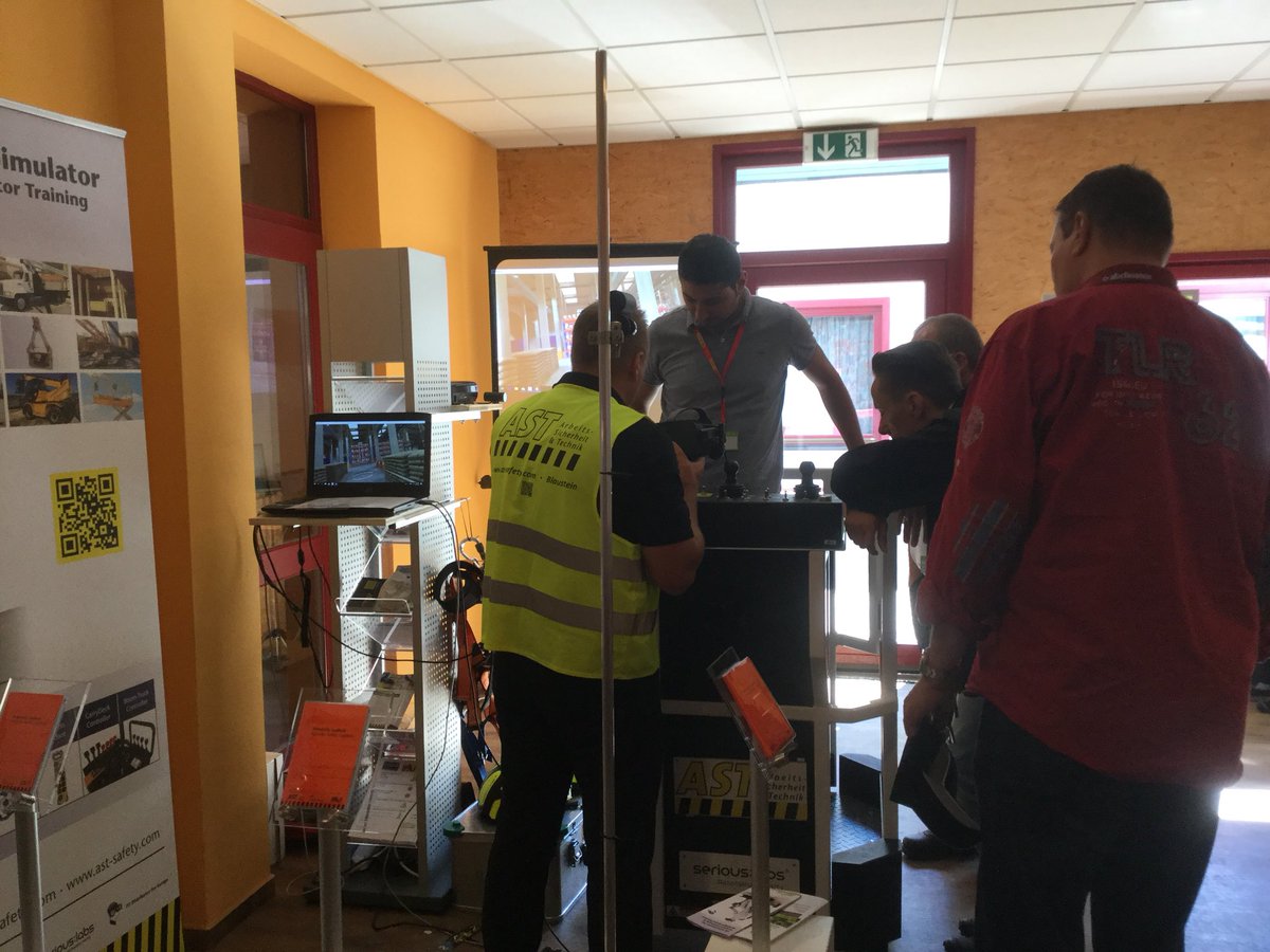 vertikalnet's tweet photo. There was a lot of interest in IPAF.s virtual reality training simulator https://t.co/pZrWSFTC1i