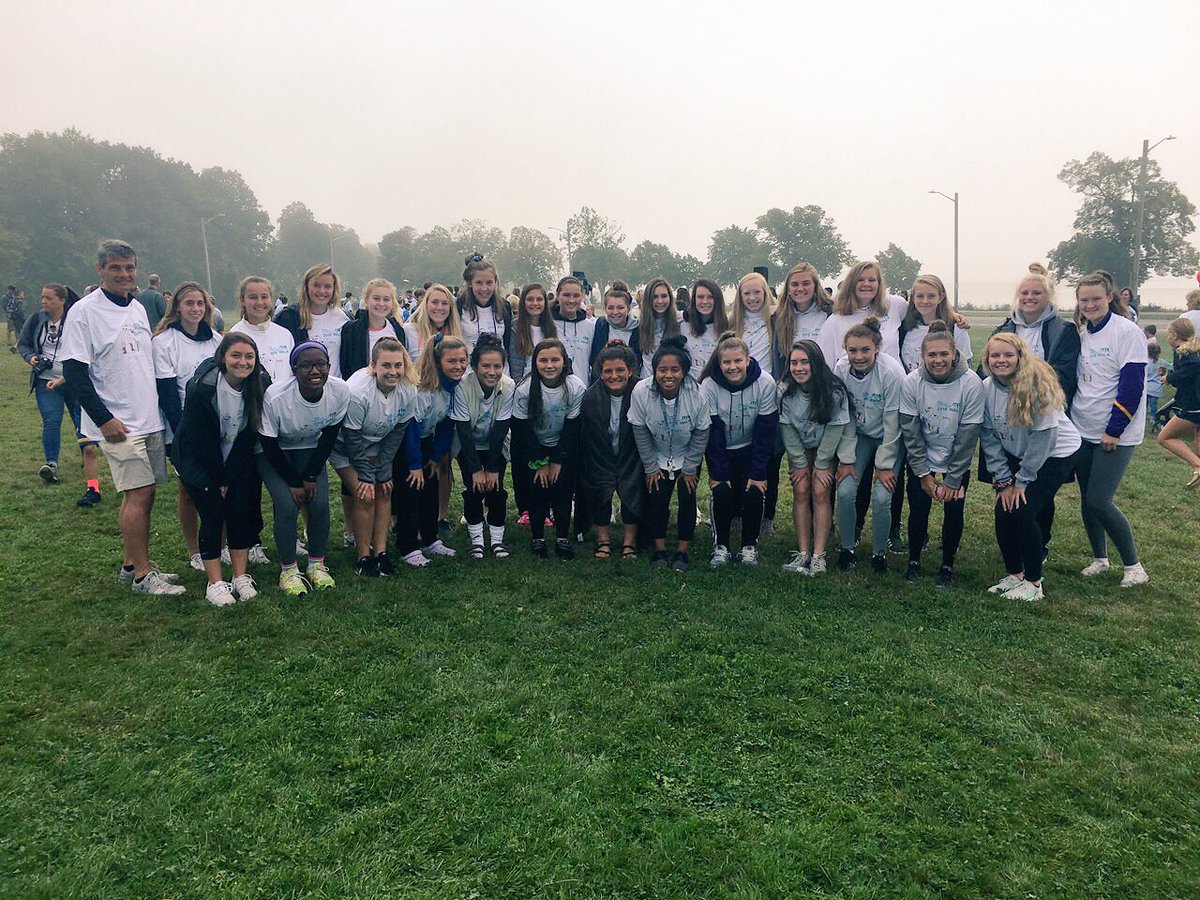 Cheverus_Stags's tweet image. Cheverus Girls Soccer at the Maine Children’s Cancer Program 2018 walk 
#PeopleForOthers #GoStags #GivingBack